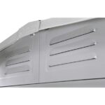 KOVINSKA VRTNA HIŠKA GLOBEL DREAM 88 SREBRNA Š234 X G238 X V198 CM - slika 8